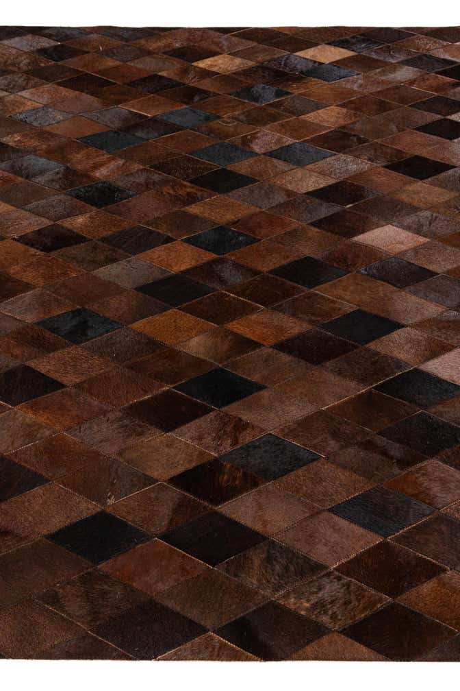 5' 8 x 7' 11 Cowhide Stocks Rug