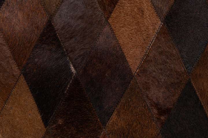 5' 8 x 7' 11 Cowhide Stocks Rug