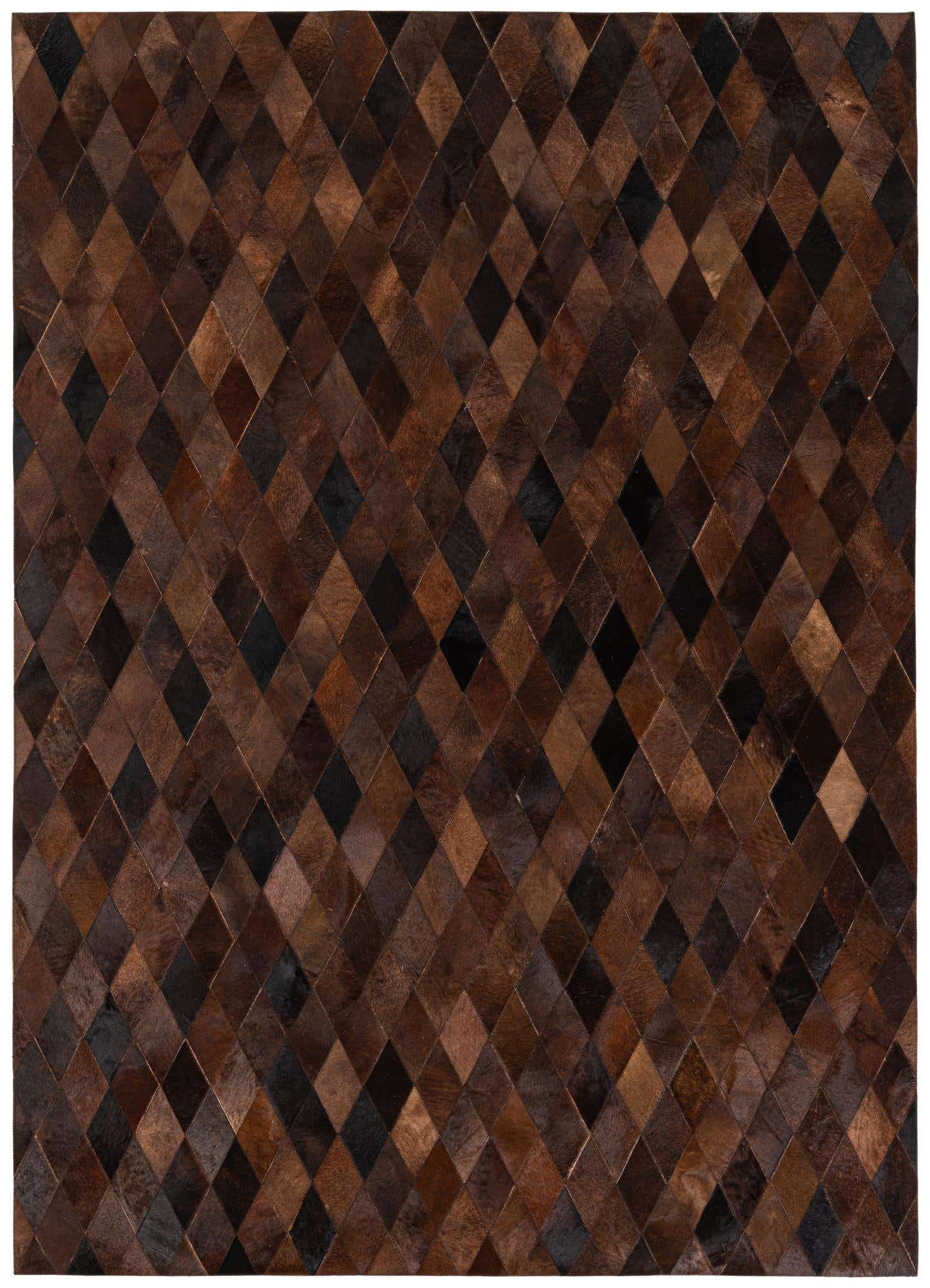 5' 8 x 7' 11 Cowhide Stocks Rug