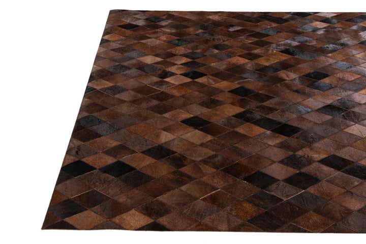 5' 8 x 7' 11 Cowhide Stocks Rug