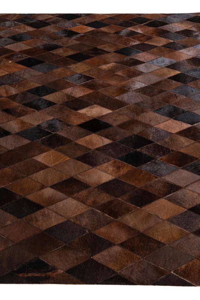 5' 8 x 7' 11 Cowhide Stocks Rug