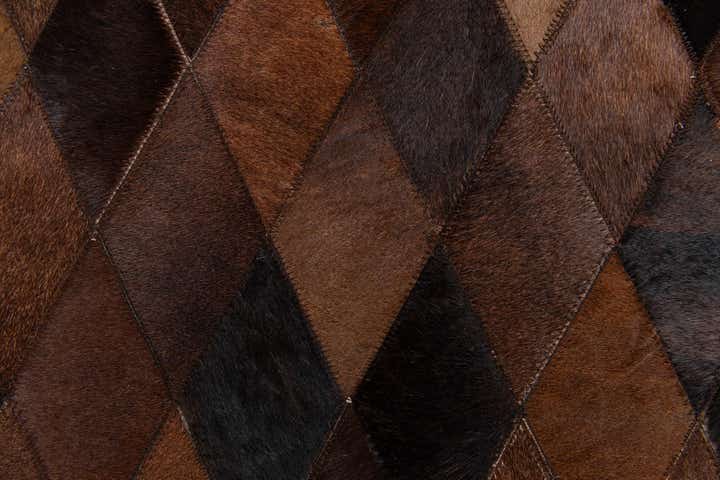 5' 8 x 7' 11 Cowhide Stocks Rug