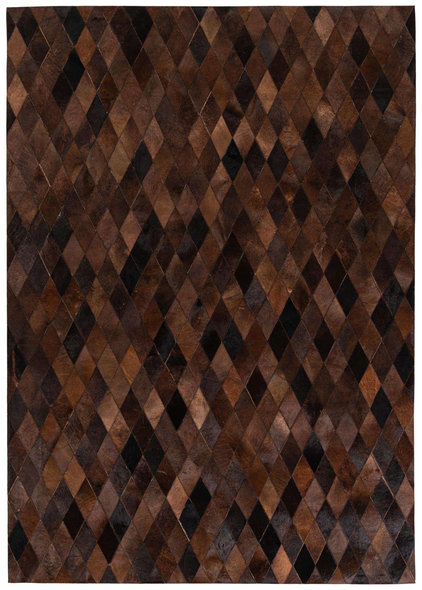 5' 8 x 7' 11 Cowhide Stocks Rug