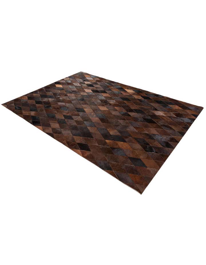 4' 9 x 6' 9 Cowhide Stocks Rug