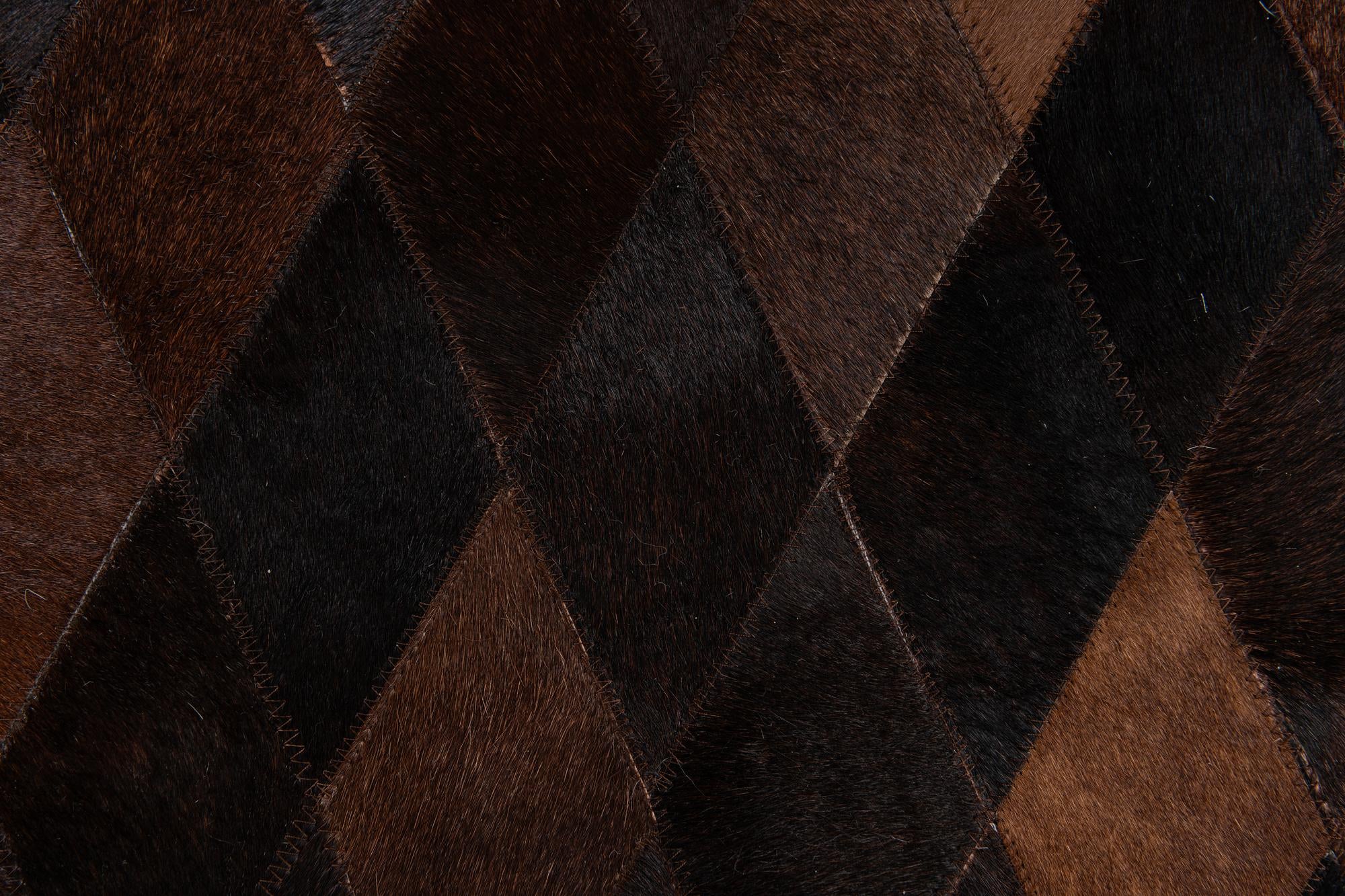 140cm x 205cm Cowhide Stocks Rug
