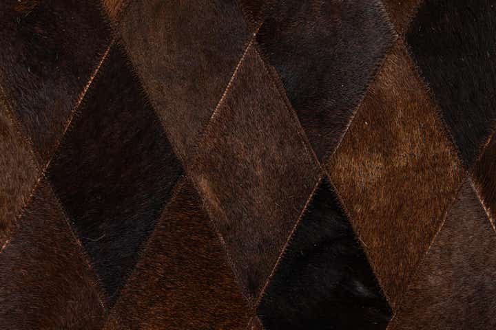 4' 8 x 6' 9 Cowhide Stocks Rug