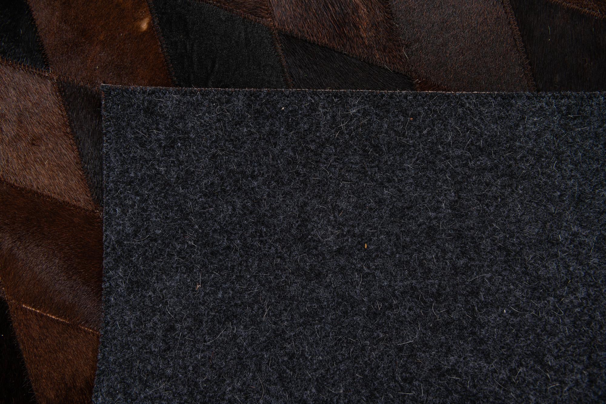 4' 1 x 5' 9 Cowhide Stocks Rug