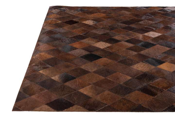 4' x 5' 10 Cowhide Stocks Rug