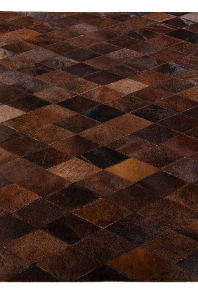 4' x 5' 10 Cowhide Stocks Rug