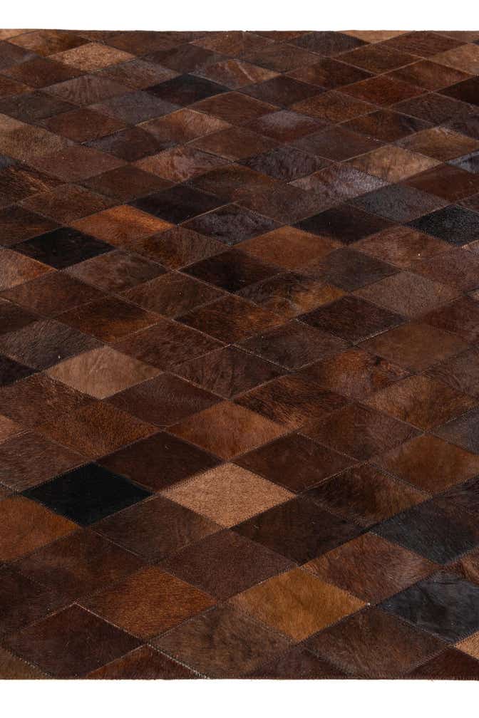 4' 1 x 5' 11 Cowhide Stocks Rug