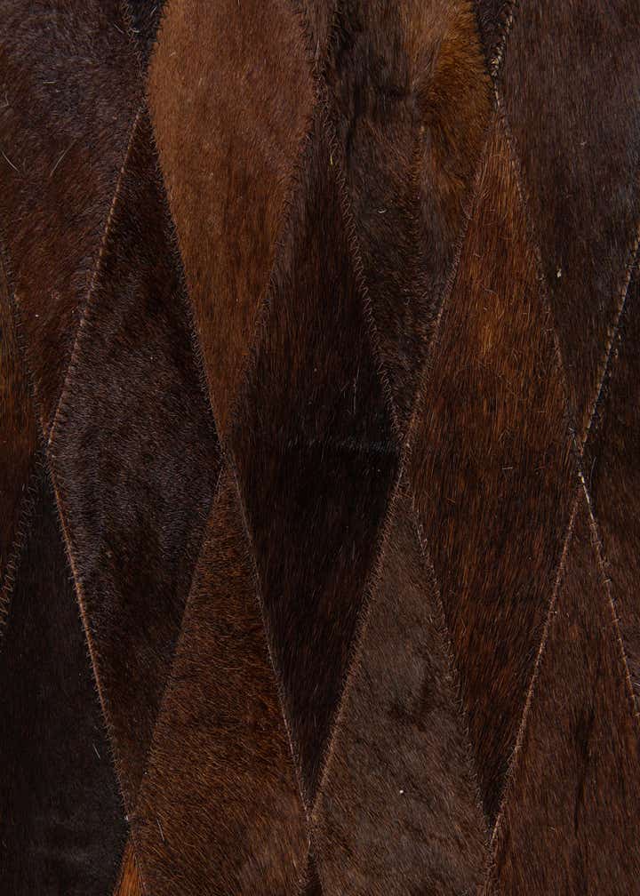 4' 1 x 5' 11 Cowhide Stocks Rug