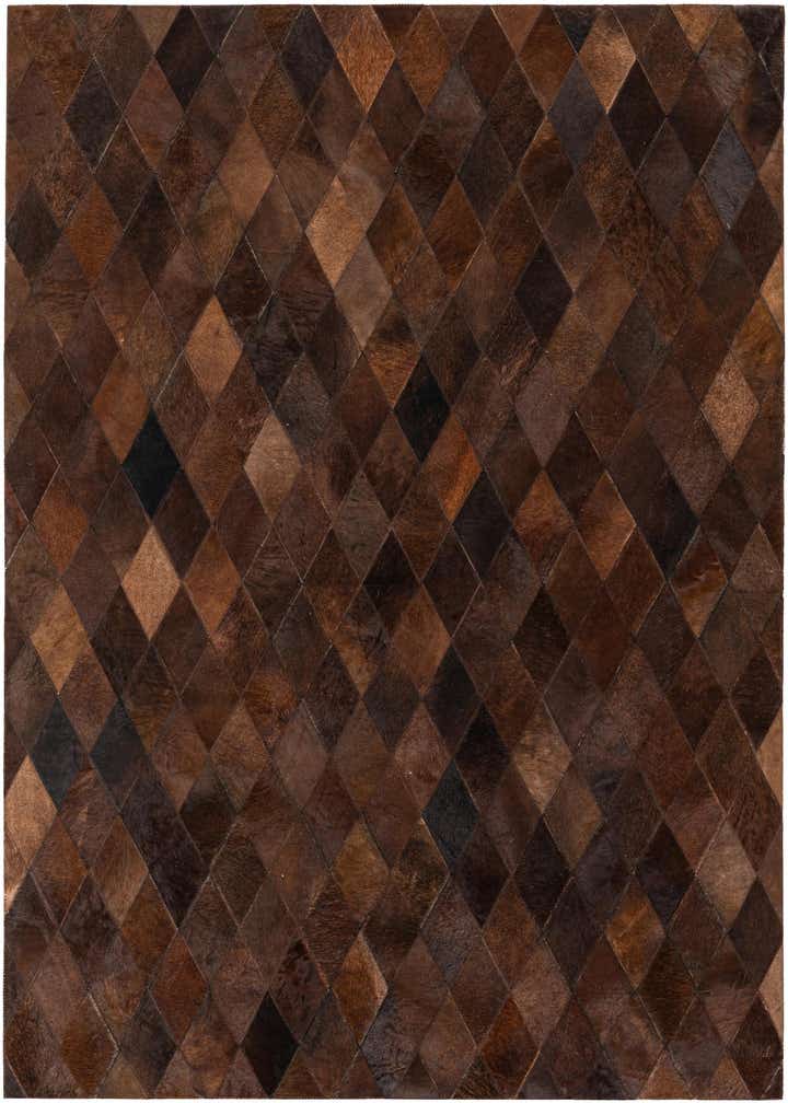4' 1 x 5' 11 Cowhide Stocks Rug