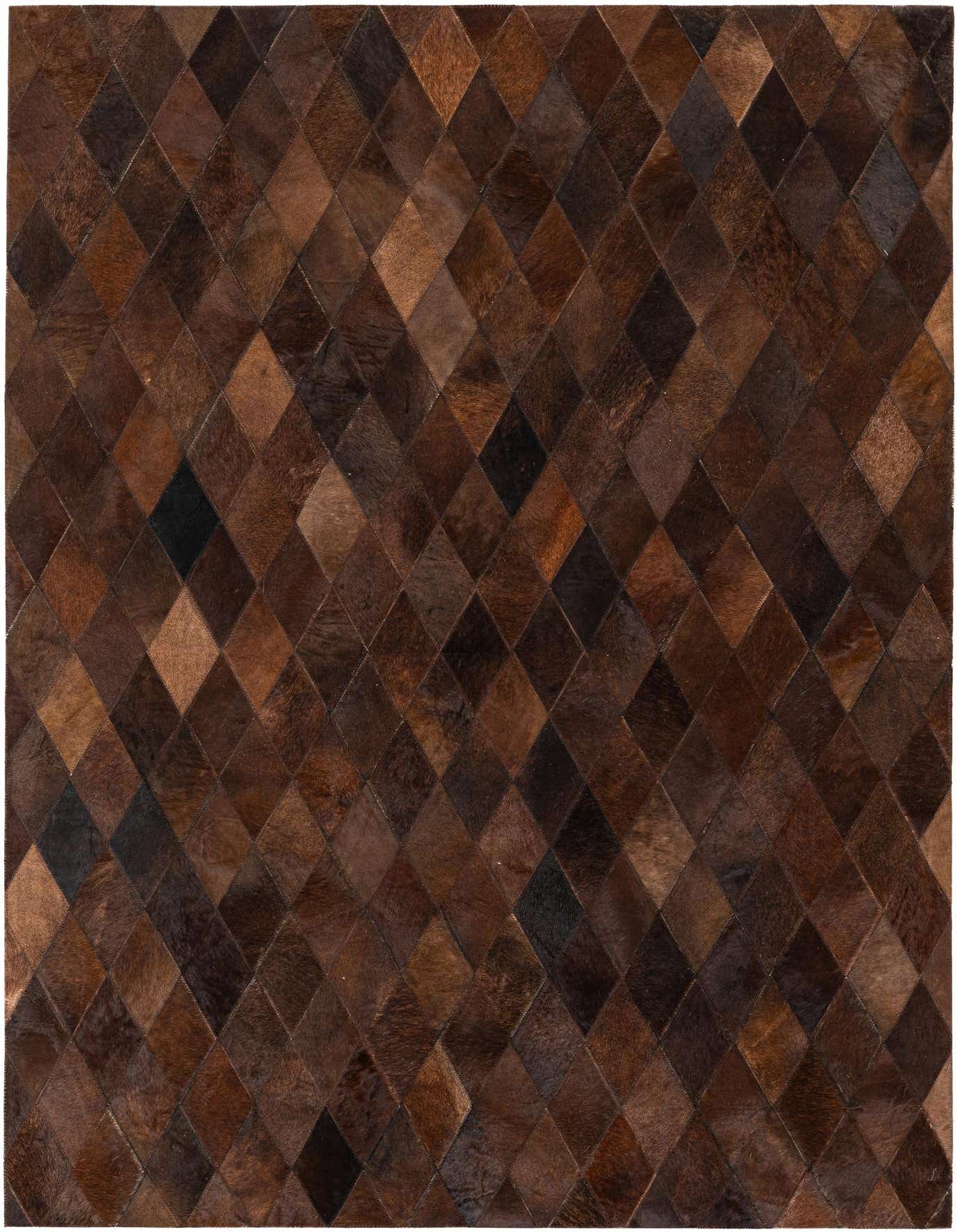 4' 1 x 5' 11 Cowhide Stocks Rug