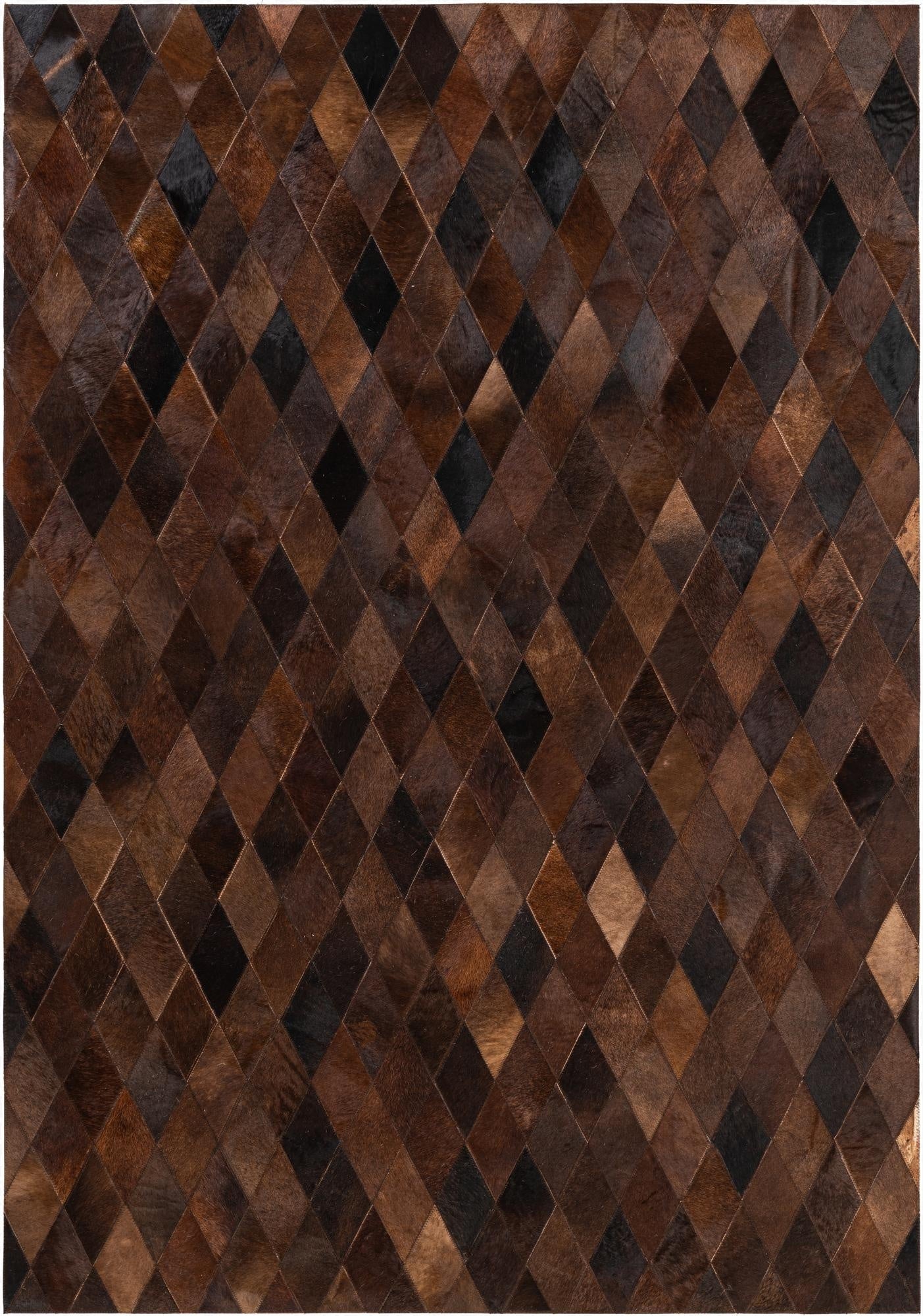 4' 8 x 6' 9 Cowhide Stocks Rug