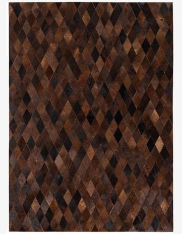 5' 8 x 7' 11 Cowhide Stocks Rug