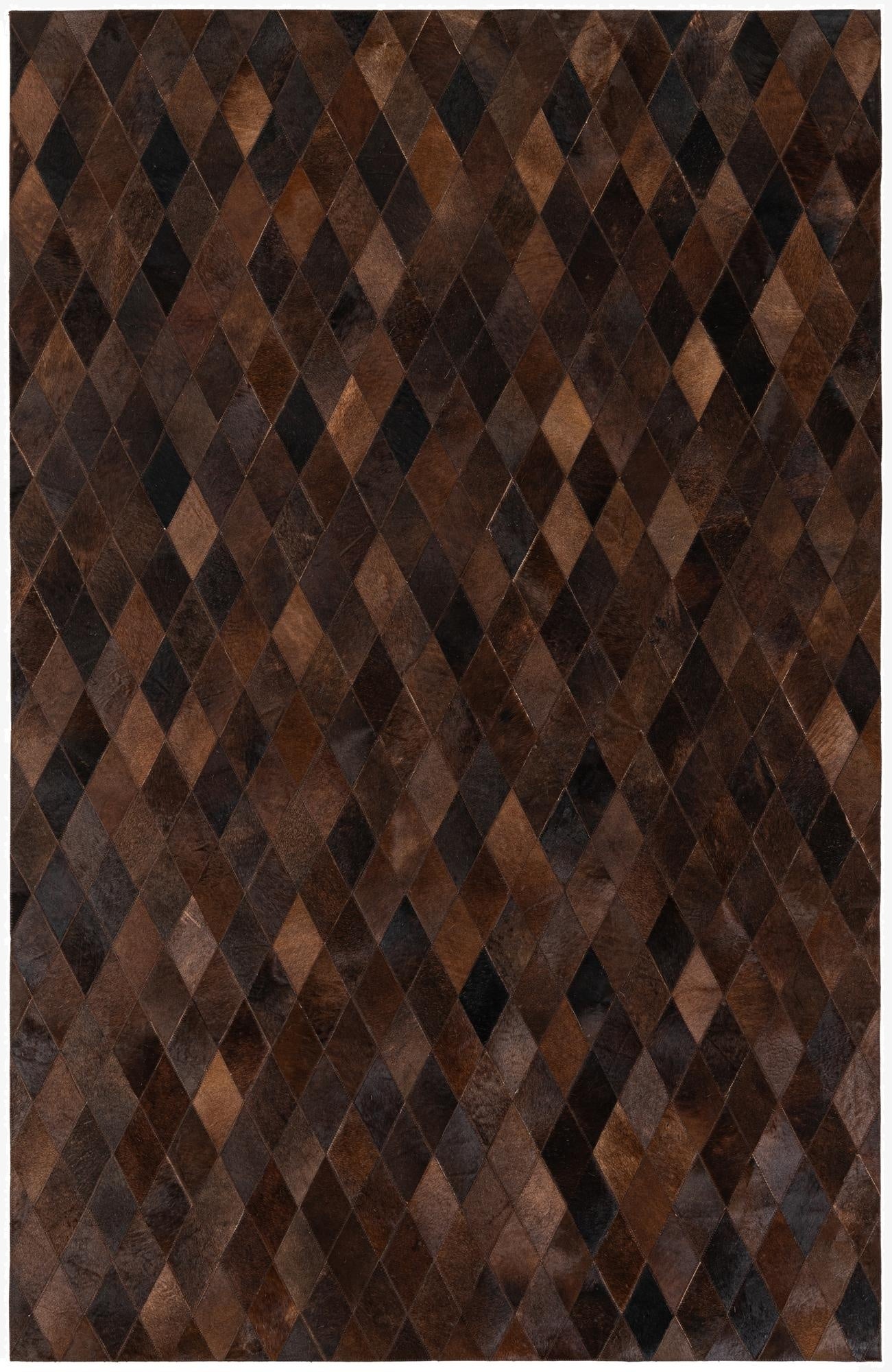 5' 2 x 7' 11 Cowhide Stocks Rug