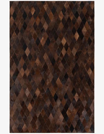 5' 2 x 7' 11 Cowhide Stocks Rug