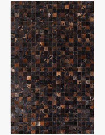 5' 1 x 8' 1 Cowhide Stocks Rug