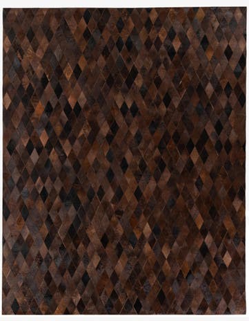 8' 1 x 10' 1 Cowhide Stocks Rug
