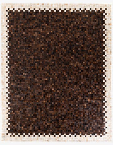 8' 2 x 10' 1 Cowhide Stocks Rug