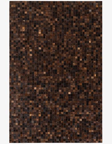 5' 2 x 7' 10 Cowhide Stocks Rug