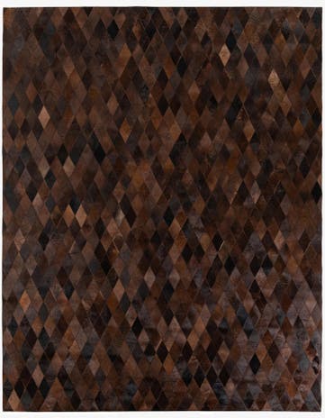 8' 1 x 10' 1 Cowhide Stocks Rug