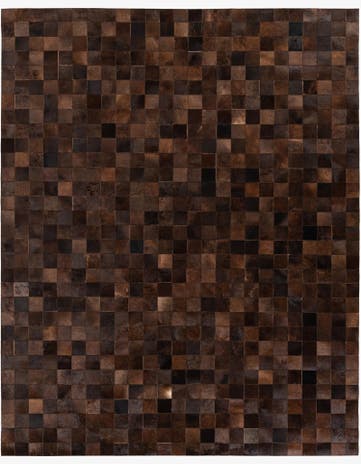 8' 1 x 10' Cowhide Stocks Rug