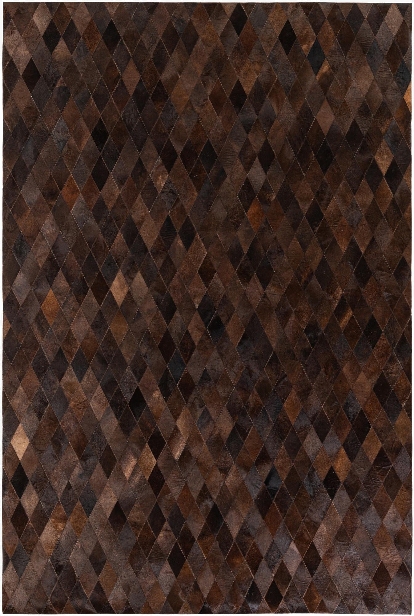 6' 7 x 9' 10 Cowhide Stocks Rug