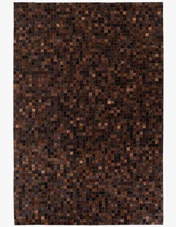 5' 11 x 8' 11 Cowhide Stocks Rug