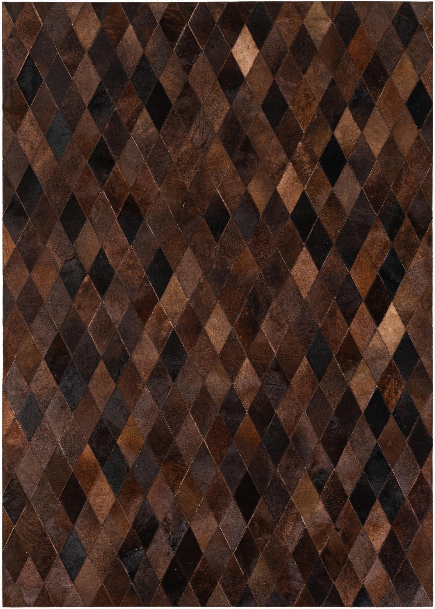 4' 9 x 6' 9 Cowhide Stocks Rug