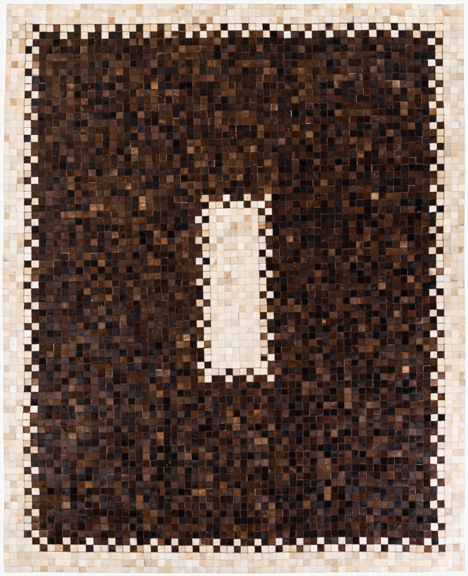 8' x 9' 10 Cowhide Stocks Rug