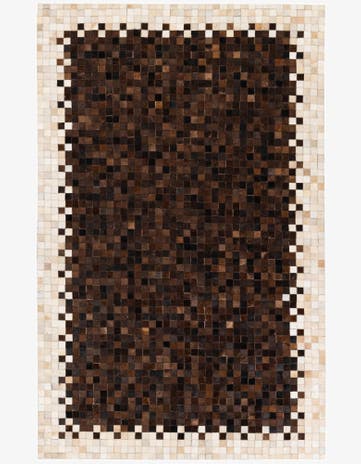 5' 1 x 7' 11 Cowhide Stocks Rug