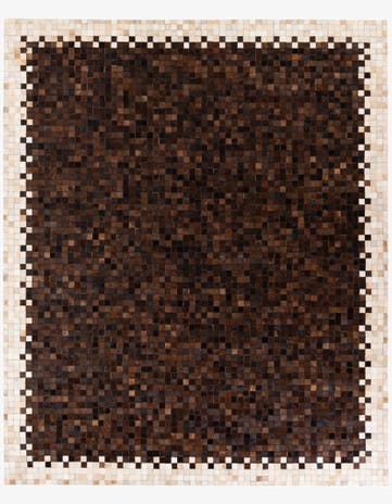 8' 2 x 9' 10 Cowhide Stocks Rug