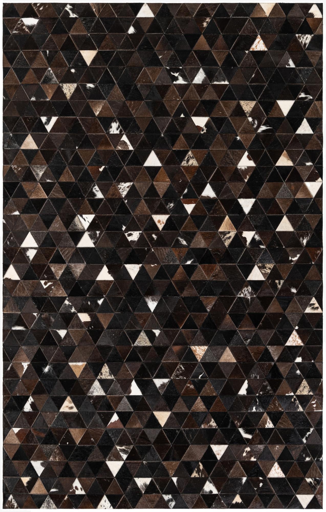 5' 1 x 7' 11 Cowhide Stocks Rug