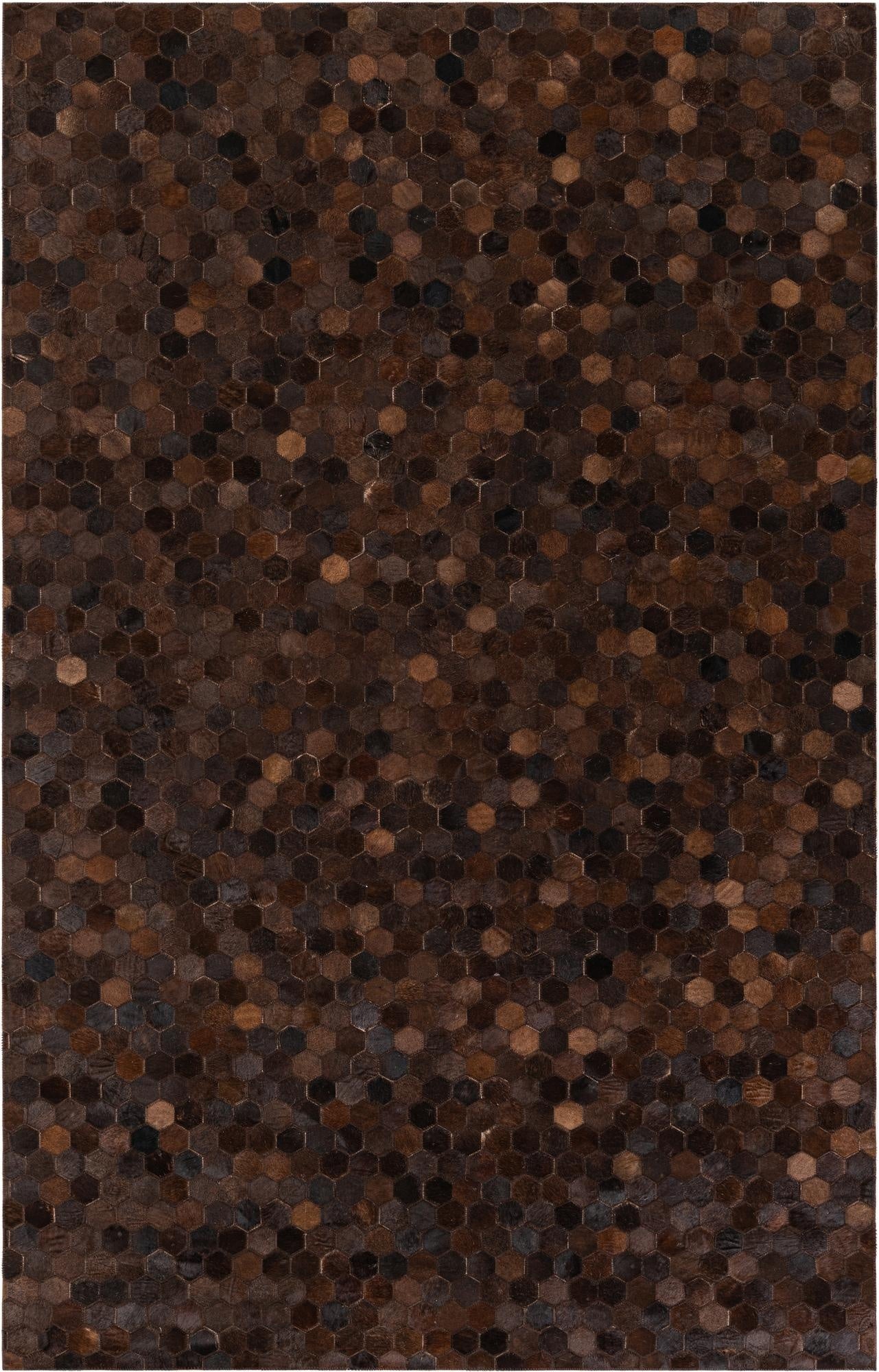 5' 1 x 7' 11 Cowhide Stocks Rug