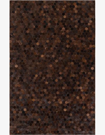 5' 1 x 7' 11 Cowhide Stocks Rug