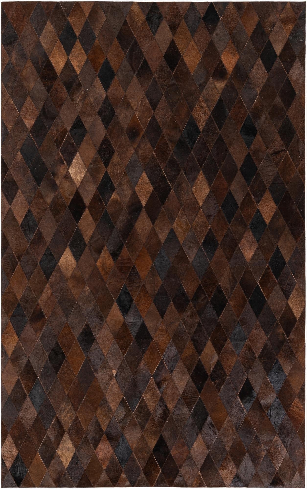 5' x 8' Cowhide Stocks Rug