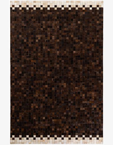 5' 1 x 7' 11 Cowhide Stocks Rug