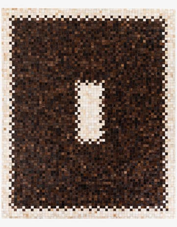 8' 2 x 9' 11 Cowhide Stocks Rug