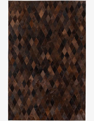 5' 2 x 7' 11 Cowhide Stocks Rug