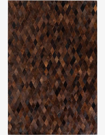 6' 7 x 9' 10 Cowhide Stocks Rug