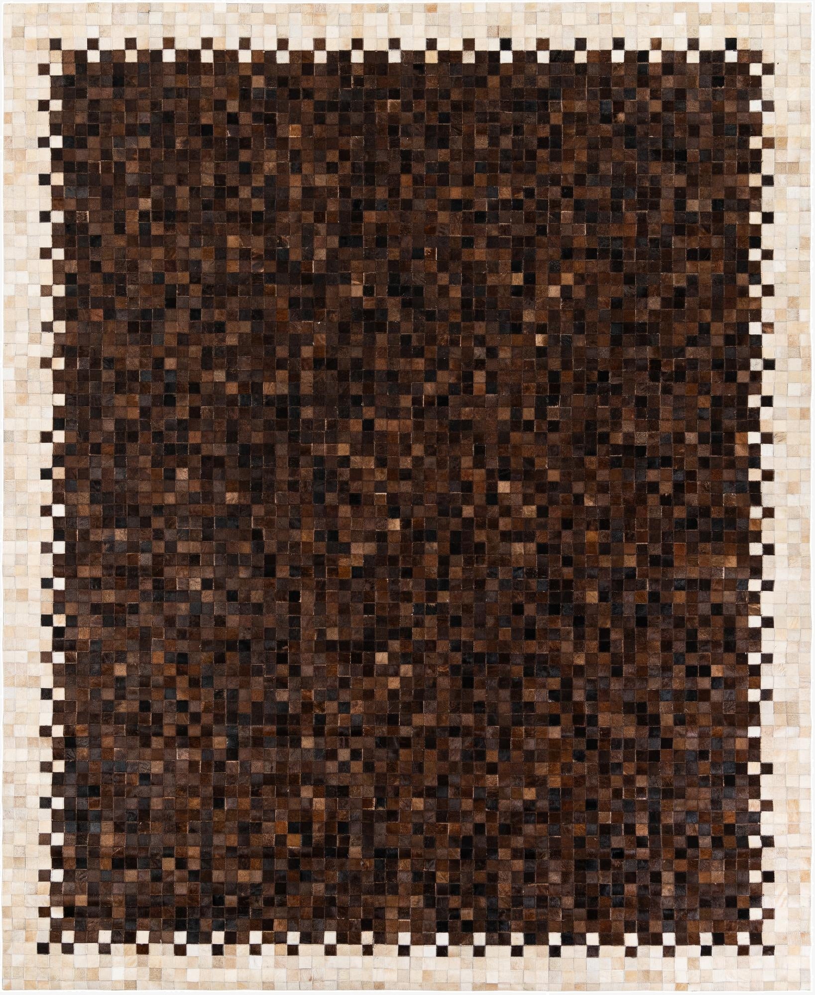 8' x 9' 9 Cowhide Stocks Rug