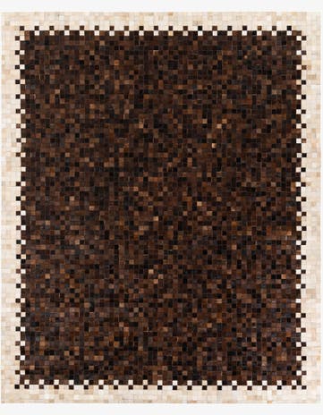 8' x 9' 9 Cowhide Stocks Rug