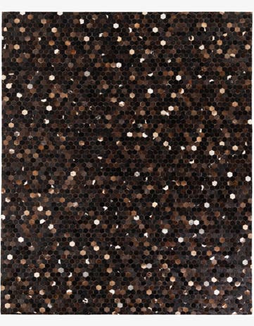 8' x 9' 10 Cowhide Stocks Rug