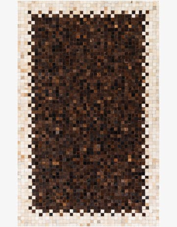 5' 1 x 8' 1 Cowhide Stocks Rug