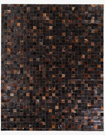 8' 1 x 10' Cowhide Stocks Rug