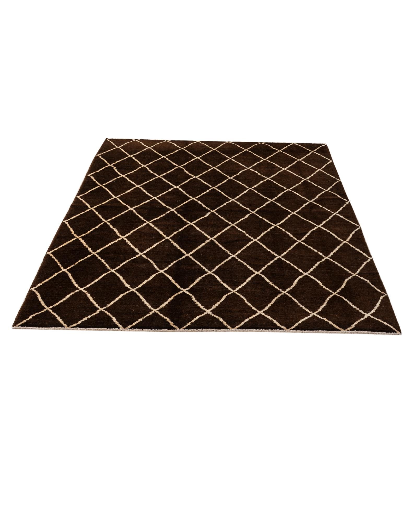 5' 6 x 7' 10 Hand Knotted Darya Wool Rug