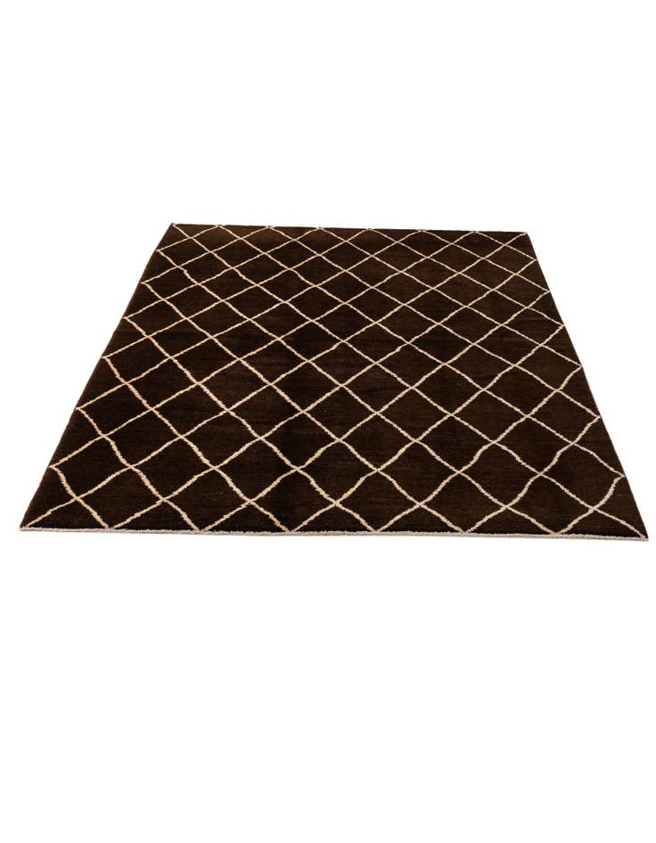 Detail image of 5' 6 x 7' 10 Hand Knotted Darya Wool Rug