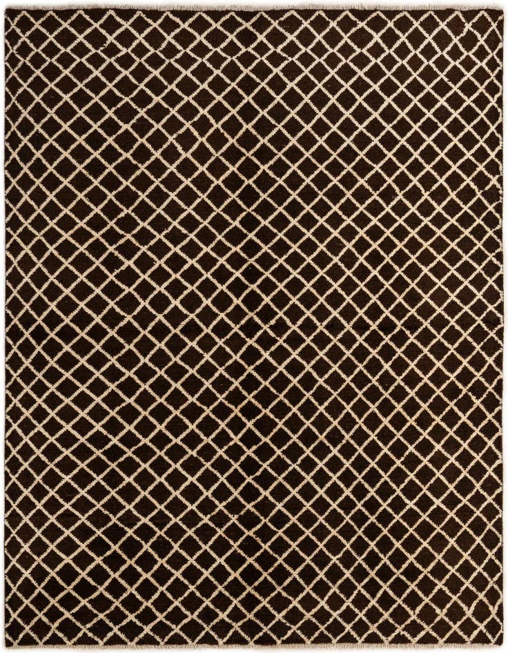 Detail image of 5' 8 x 7' 8 Hand Knotted Darya Wool Rug