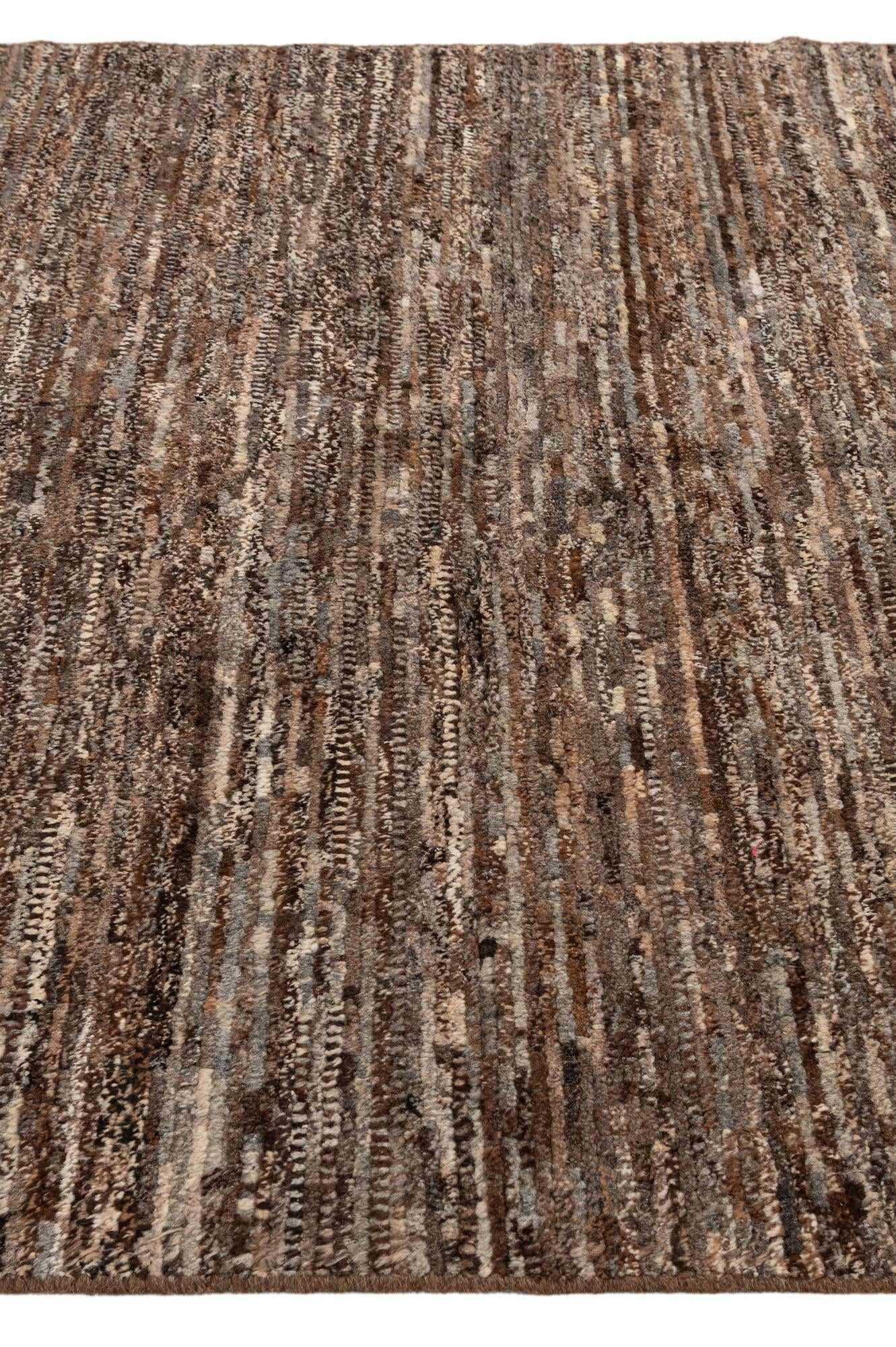 5' 11 x 7' 9 Hand Knotted Darya Wool Rug